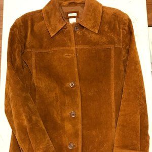 Suede Leather Rust Jacket